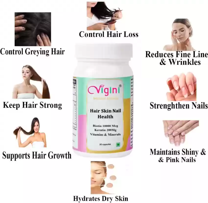 Keratin Supplement Benefits for Hair & Nails Health