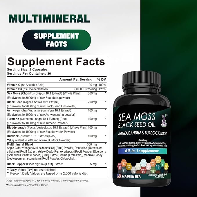 Mull Seaweed Supplements Dosage