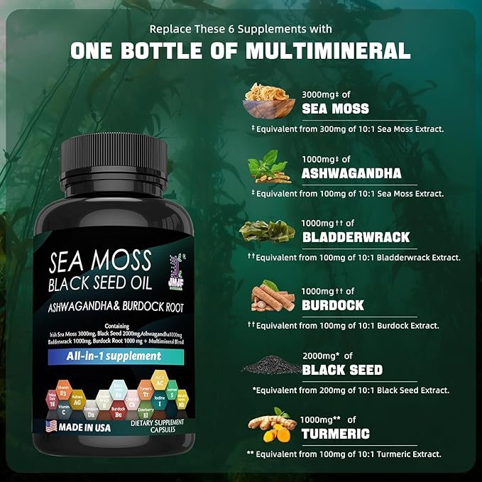 Mull Seaweed Supplements Ingredients