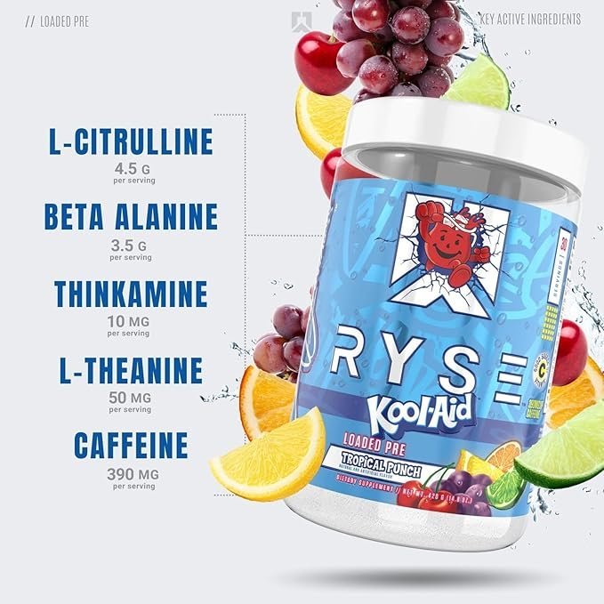 Ryse Preworkout Ingredient