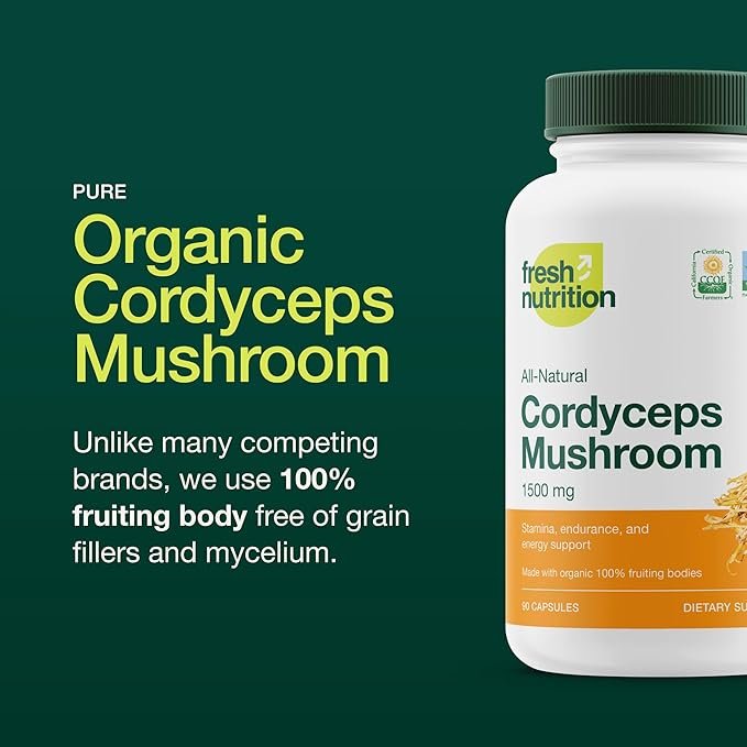 Cordyceps Mushroom supplement benefits