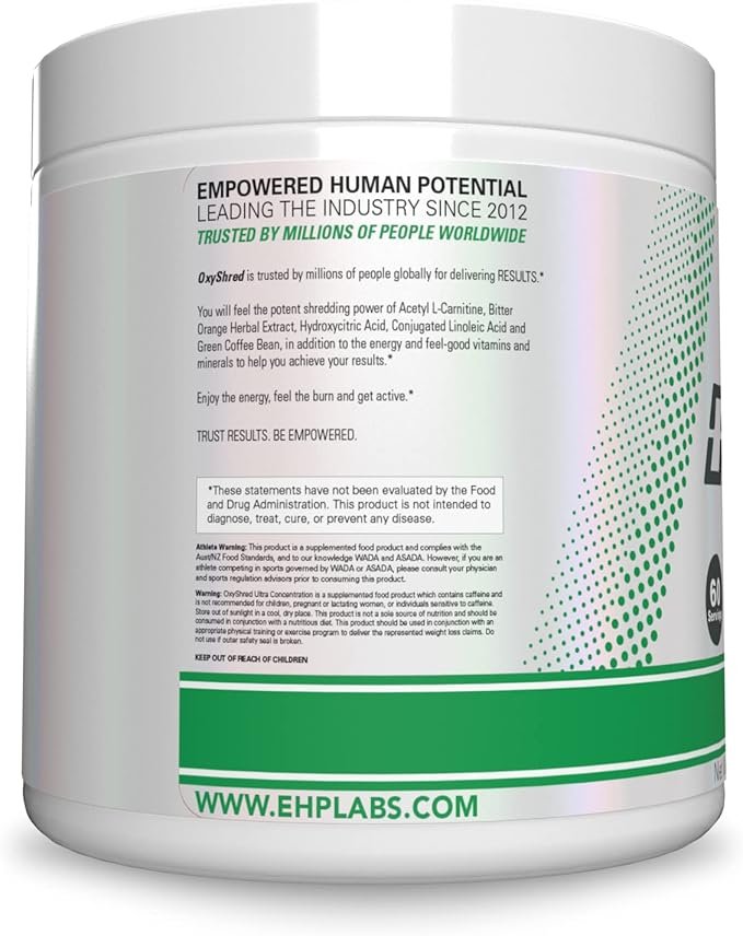 EHP Labs OxyShred Pre Workout Powder Review