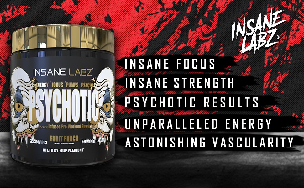 Psychotic Workout Supplement benefits