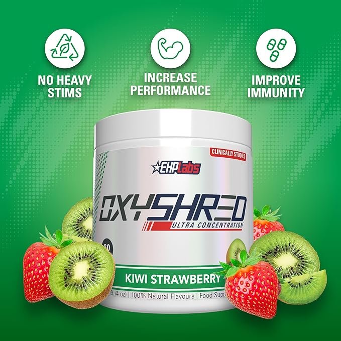 EHP Labs OxyShred Pre Workout Powder benefits