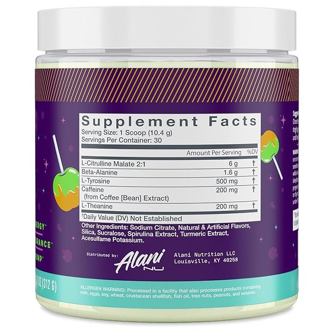 Alani Preworkout Witches Brew Dosage