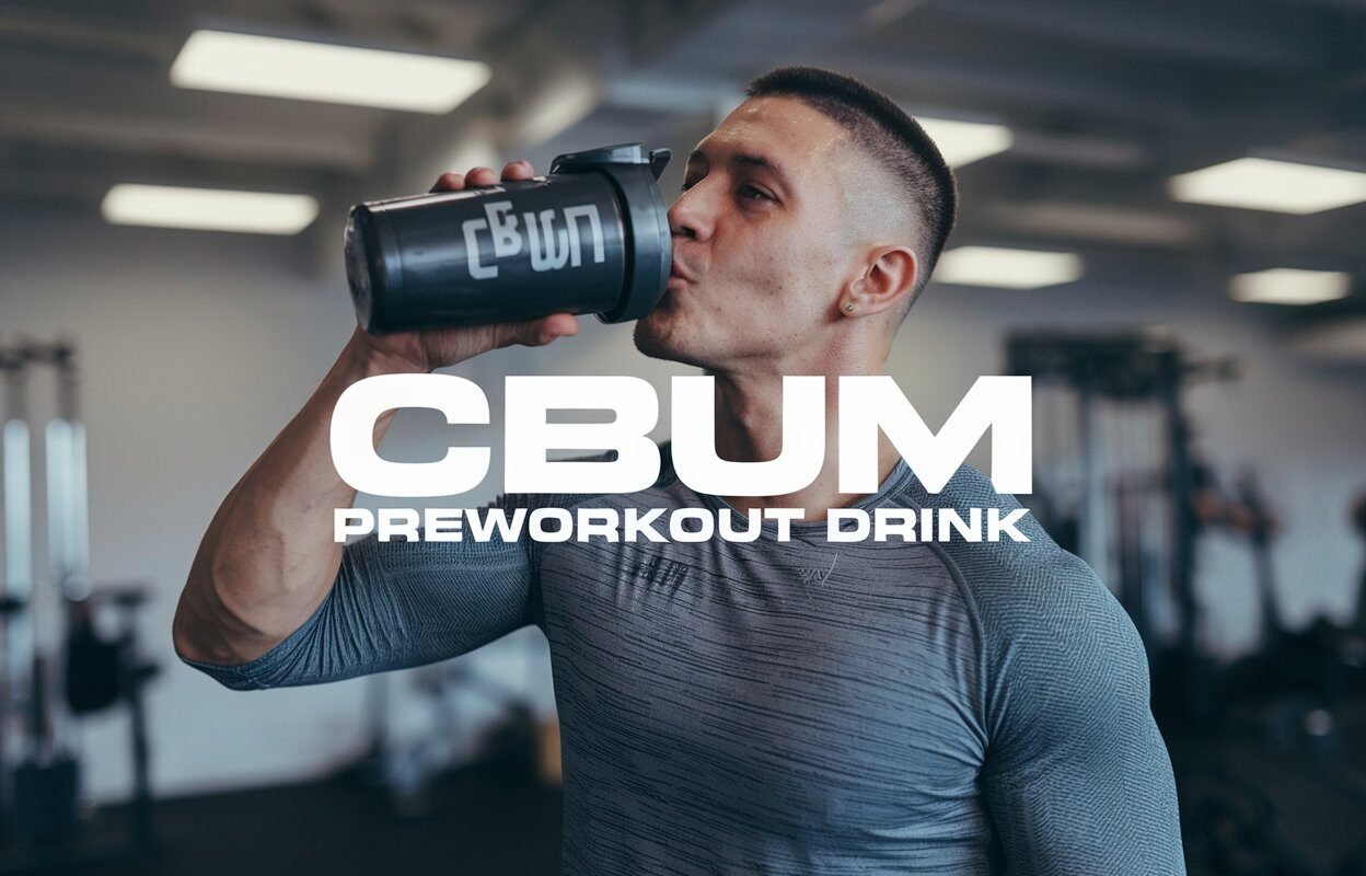 CBUM Preworkout drink