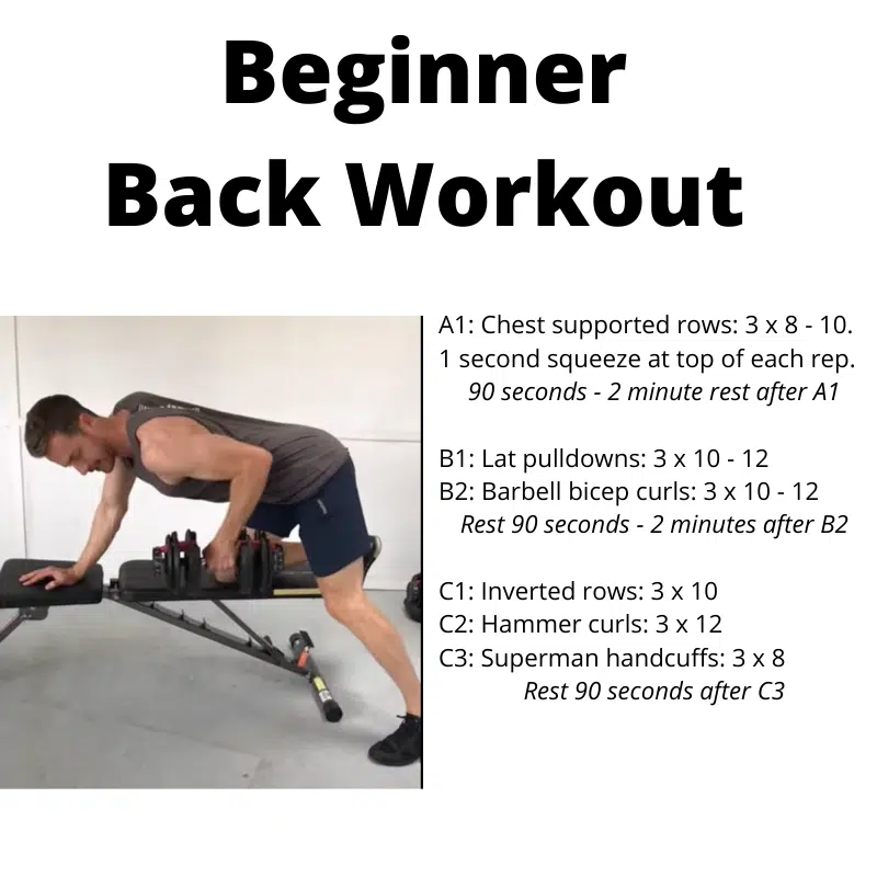 Effective back Workout for Beginners