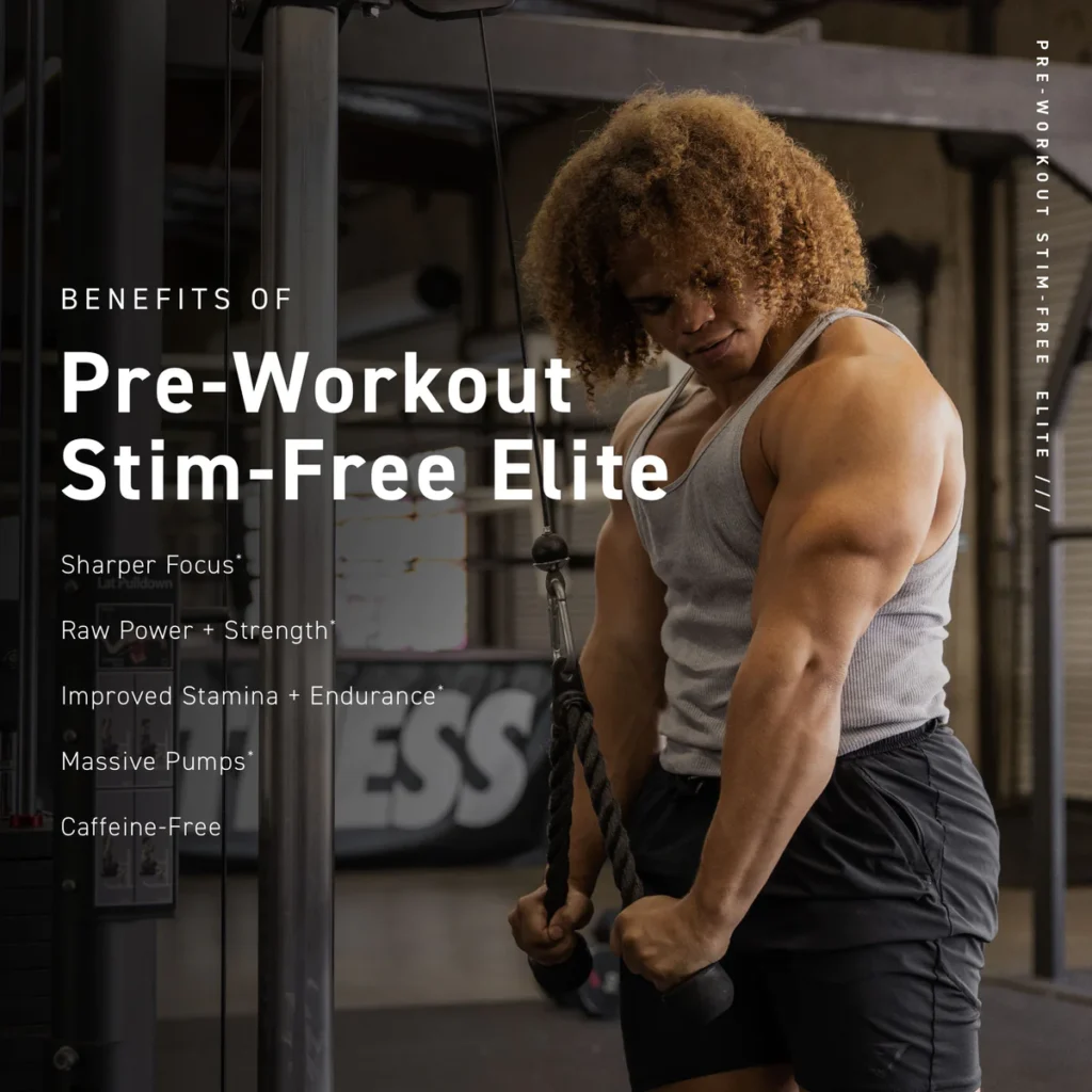 Stimulant Free Preworkout benefits