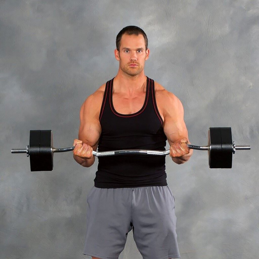 Back Exercises with Curl Bar