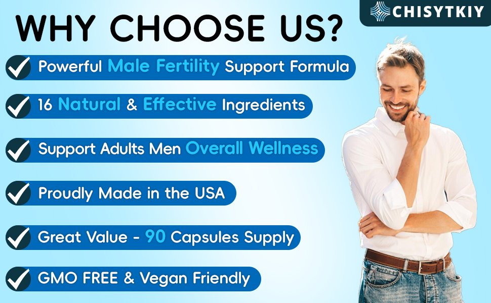 Best Male Fertility Supplement benefits for Vitality & Health