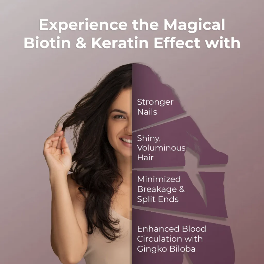 Keratin Supplement Benefits for Hair & Nails Health