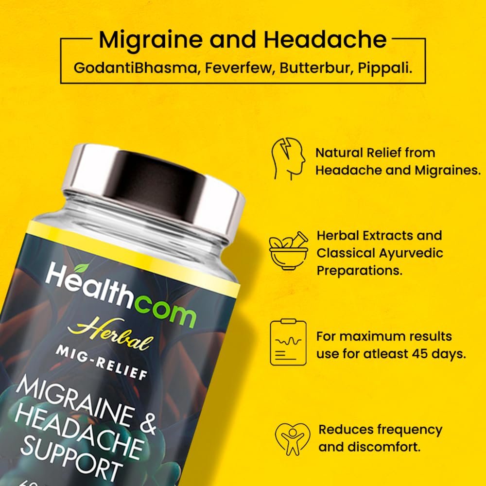 Best Migraine Supplements for Relief & Control