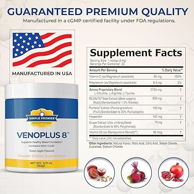 Venoplus 8 facts