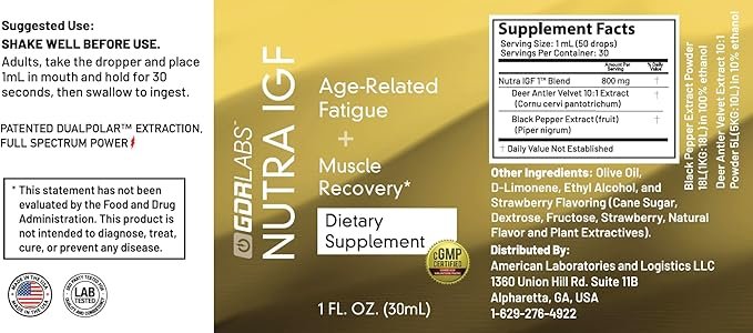 Nutra IGF Reviews