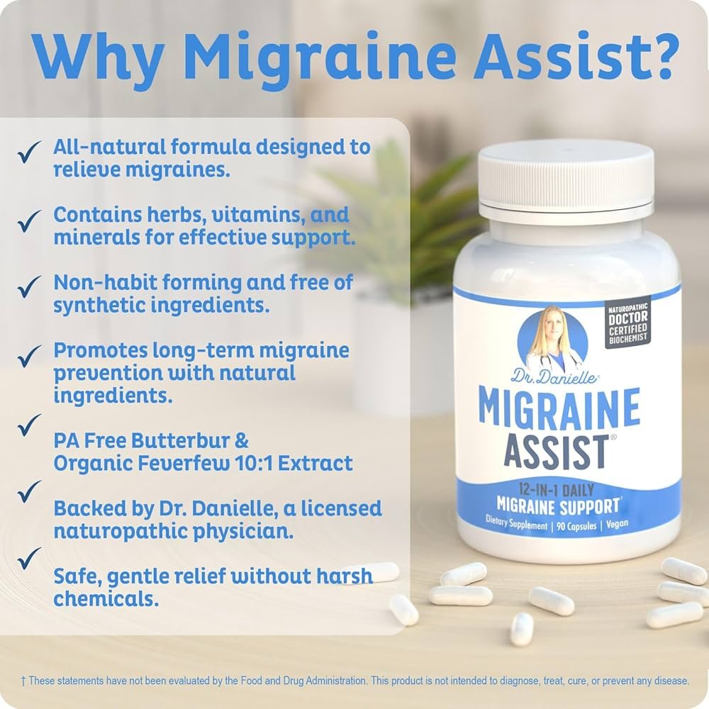 Best Migraine Supplements for Relief & Control