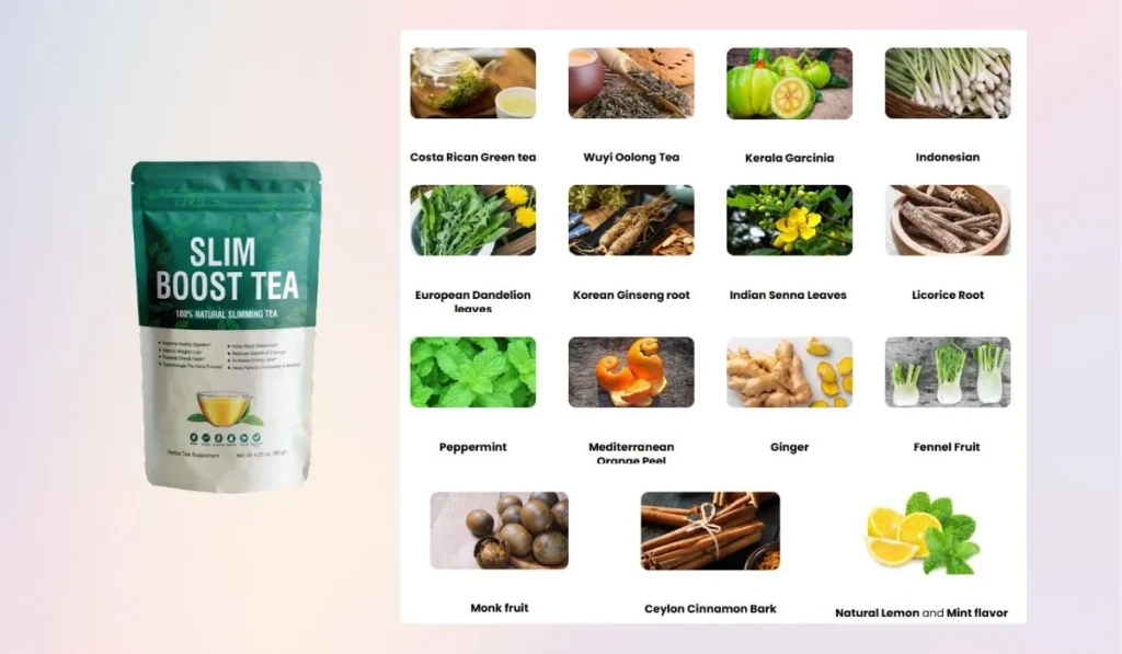 Slim Boost Tea ingredients