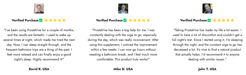 prostavive reviews