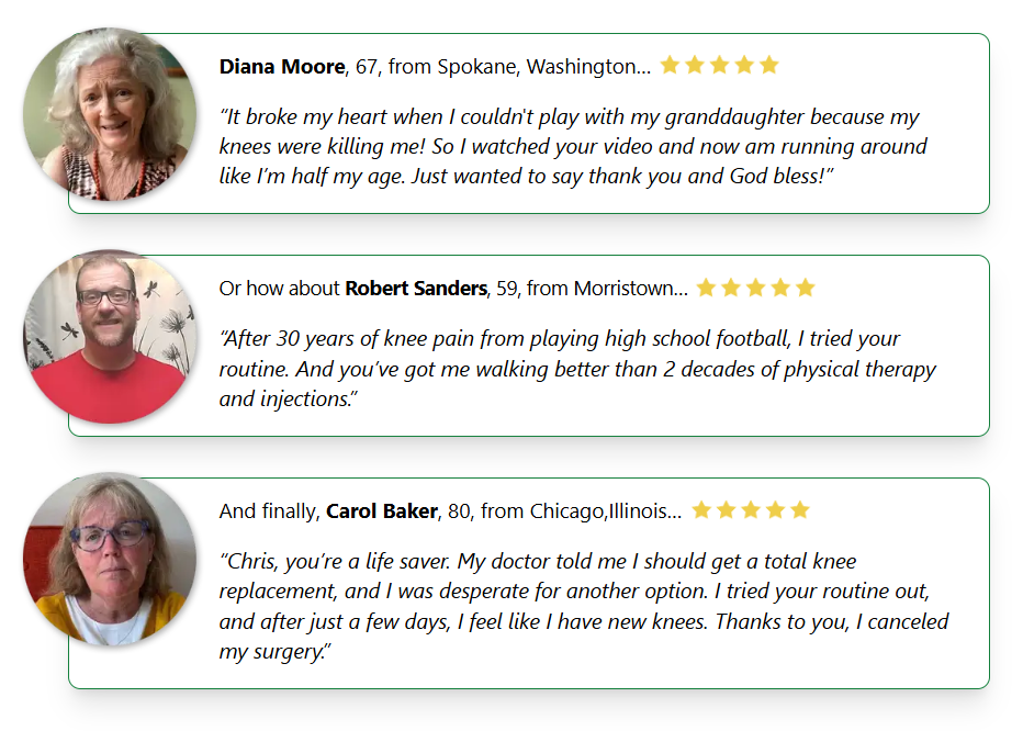 ageless knees reviews