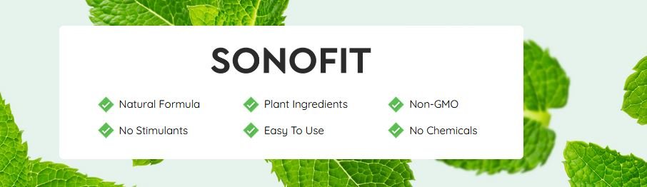 sonofit benefits and policies