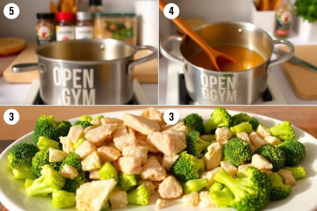 Basic chicken and broccoli recipe instructions