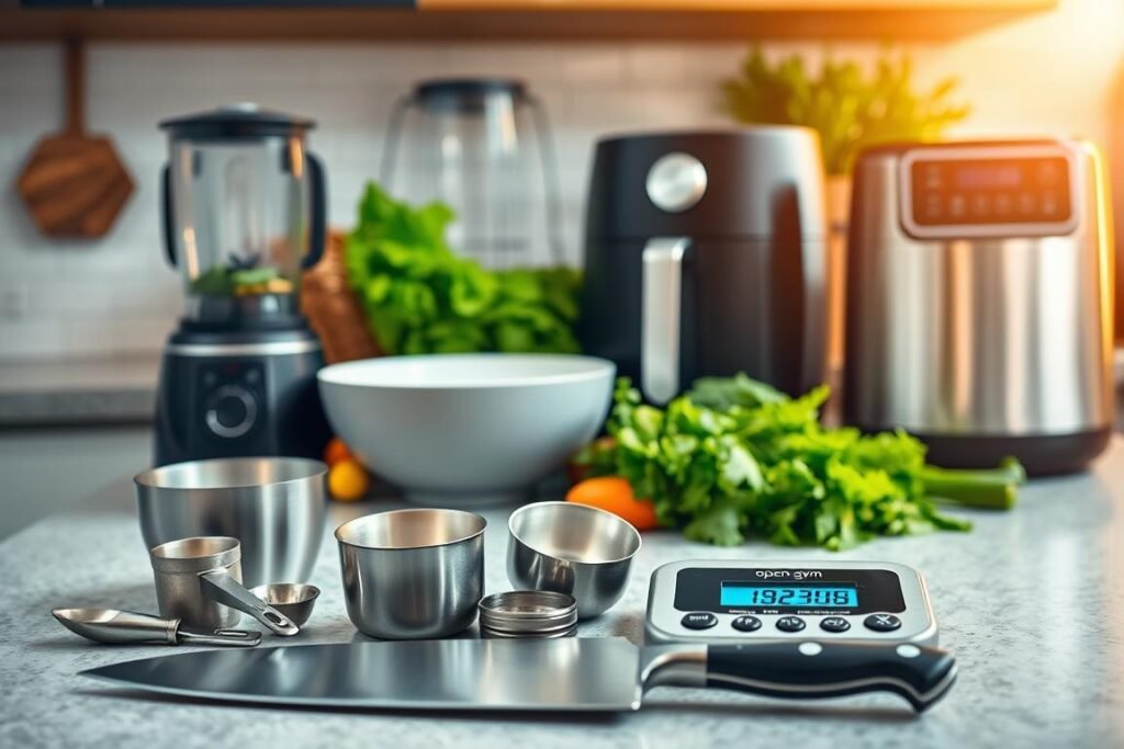 Cooking equipment for healthy meals