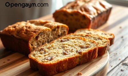 Healthy banana bread recipe