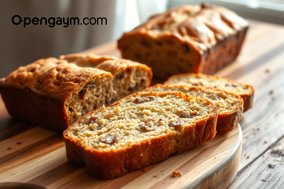 Healthy banana bread recipe