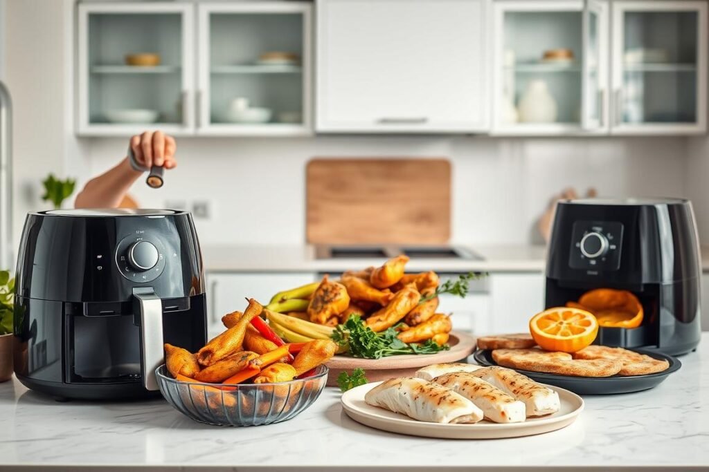 Air fryer cooking techniques