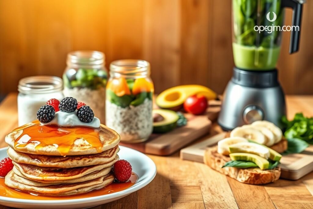 Fast healthy breakfasts