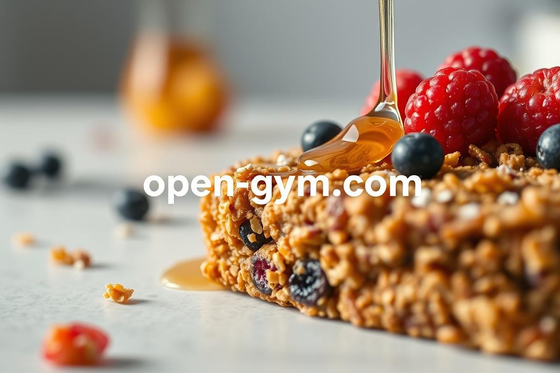 Granola flapjack recipe healthy