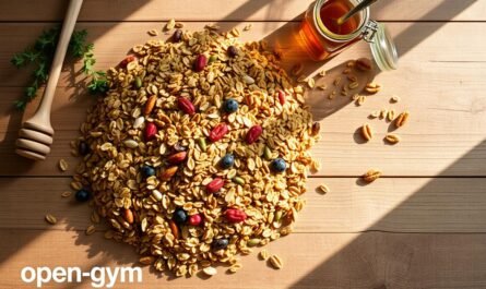 Healthy granola recipe