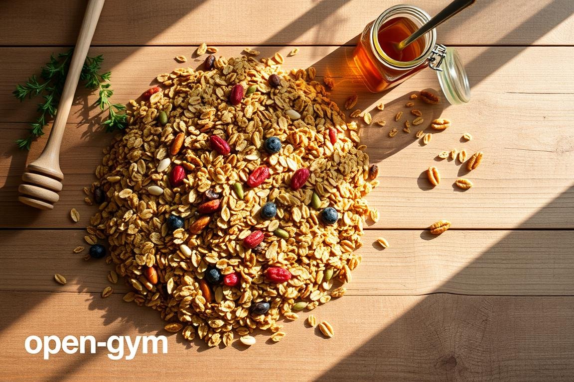 Healthy granola recipe