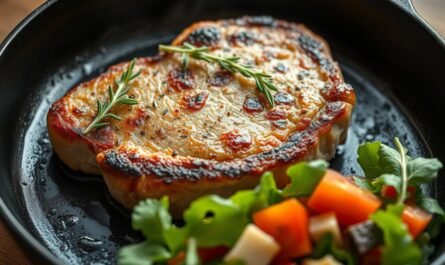 Healthy heart pork chop recipe