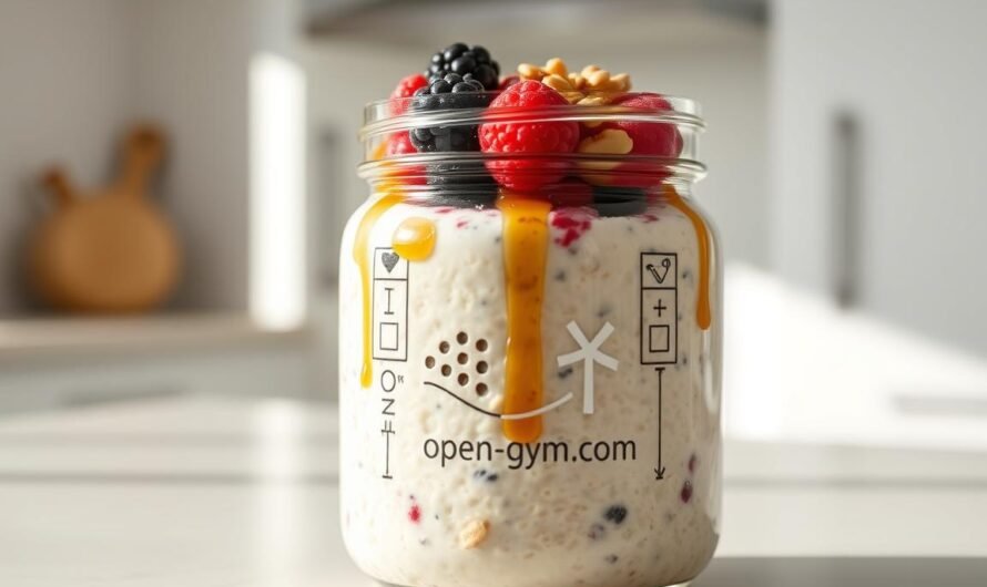 Easy Healthy Overnight Oats Recipe for Energy!