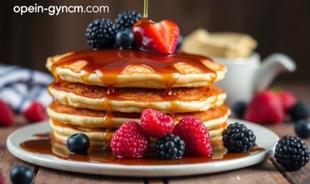 Healthy pancake recipe