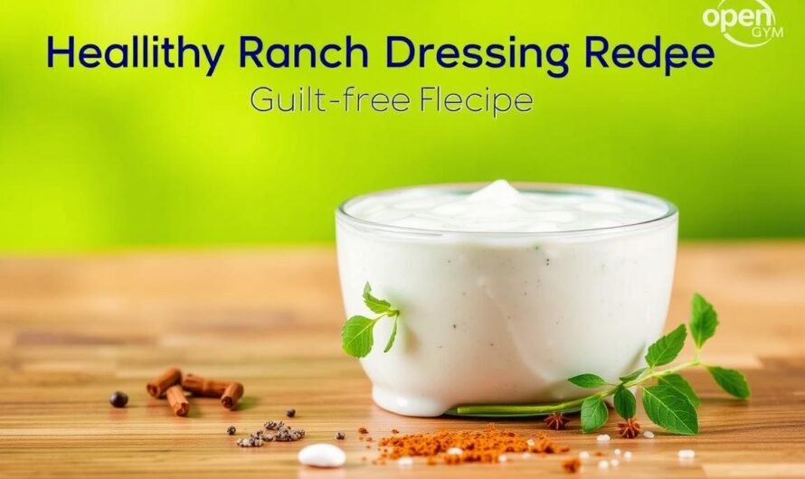 Healthy Ranch Dressing Recipe: Guilt-Free Flavor