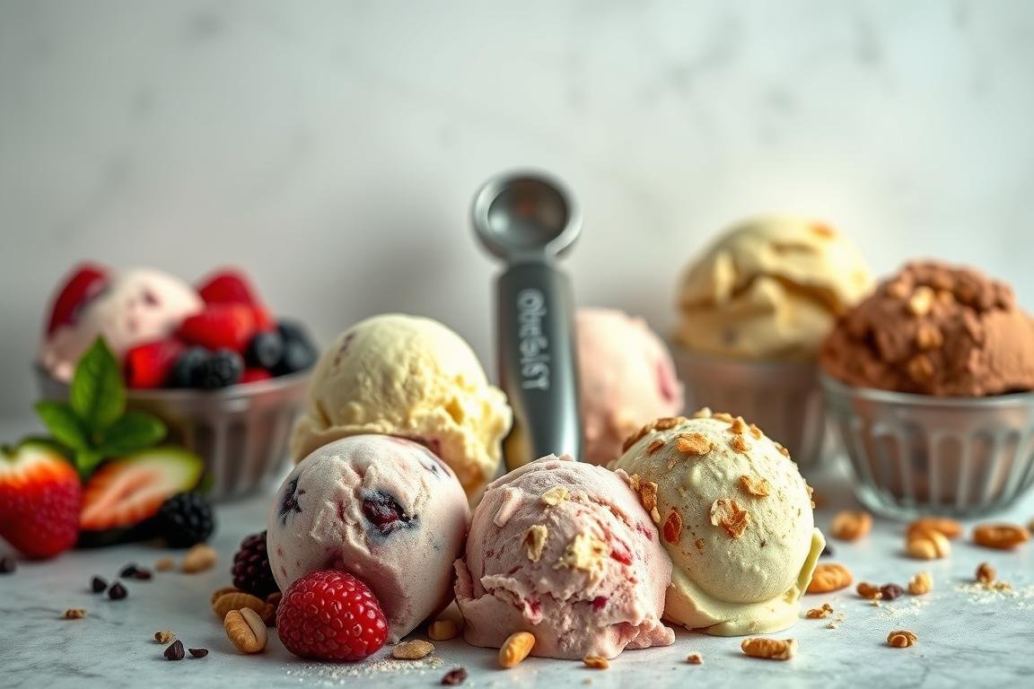 Ice cream healthy recipes