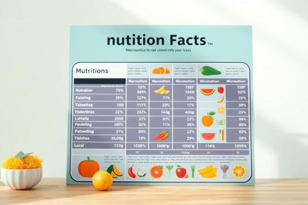 Nutrition facts miconutrients macronutrients