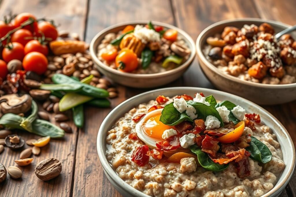 Savory oatmeal recipes