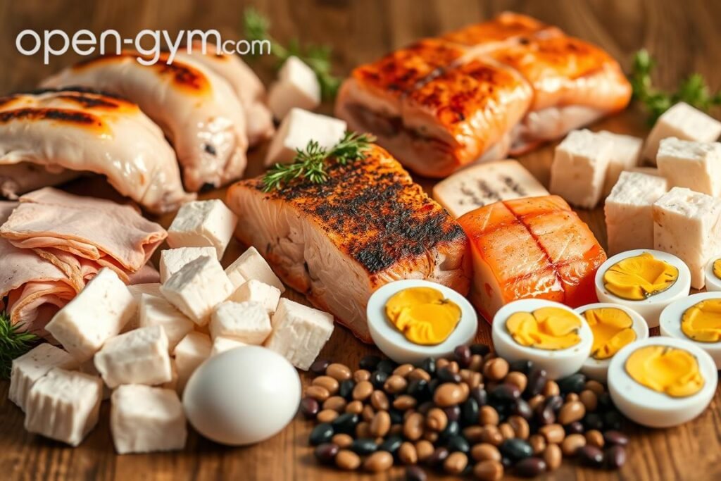 Sources of lean protein in high protein recipes