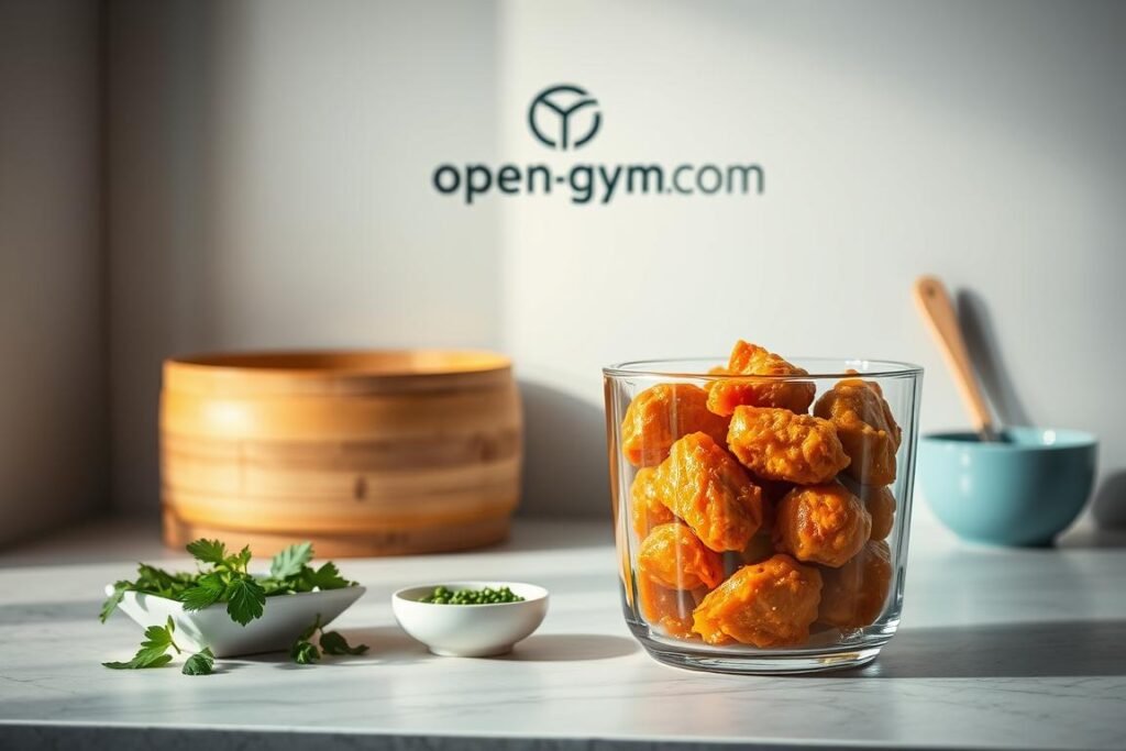 Storing tips for low-calorie orange chicken