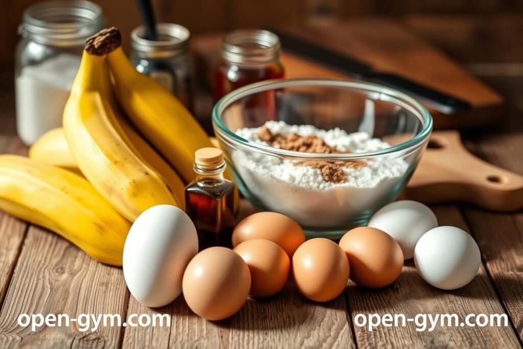 essential ingredients for healthy banana bread