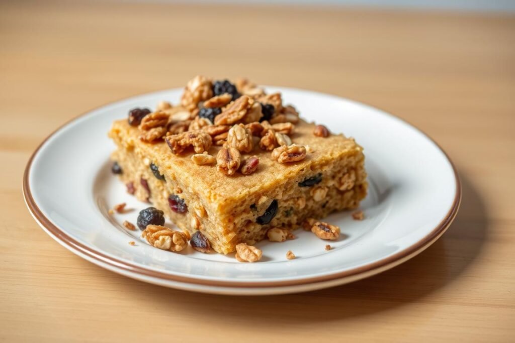 granola flapjack recipe healthy