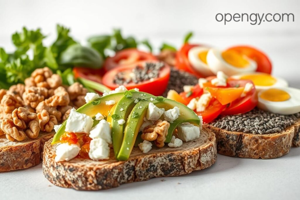 healthy bread toppings