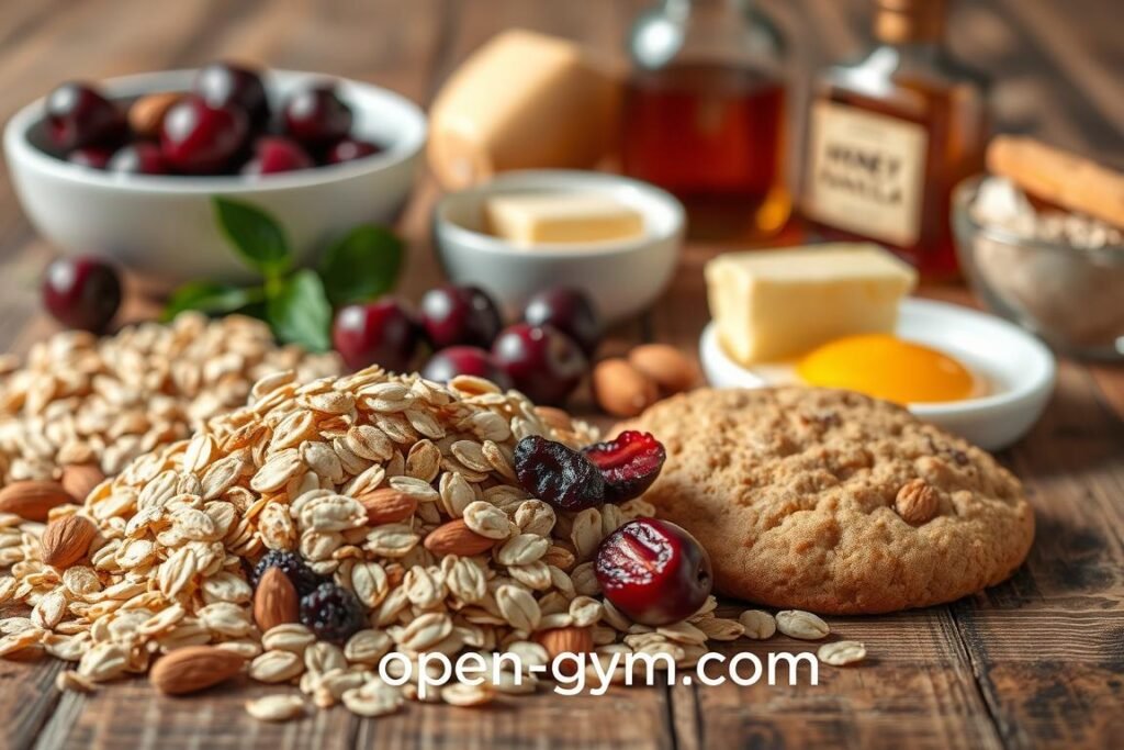 key ingredients for healthy cookies