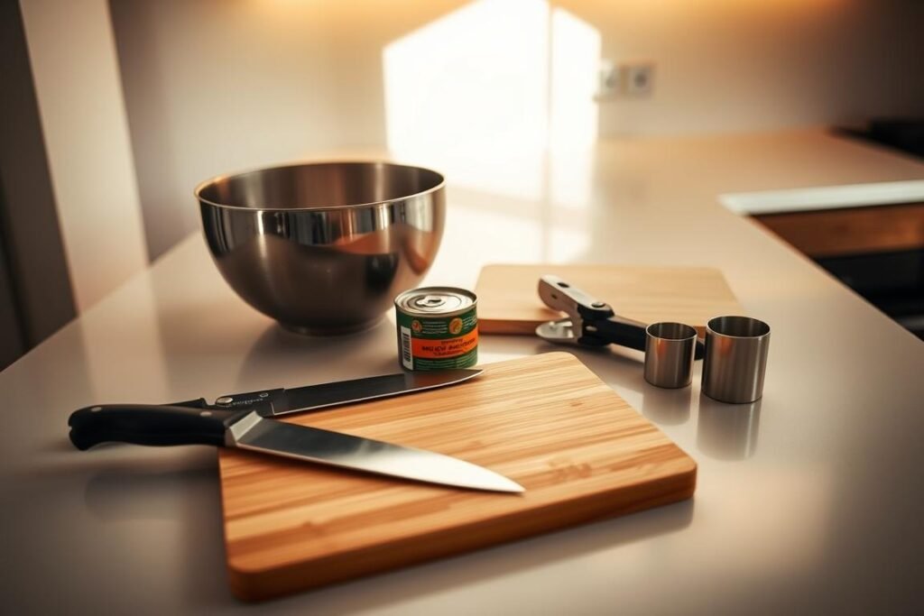 kitchen tools for tuna salad