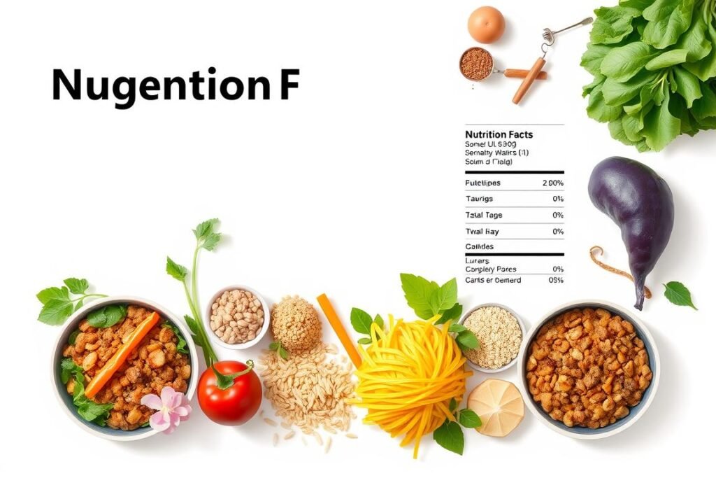 nutrition facts for vegetarian meals