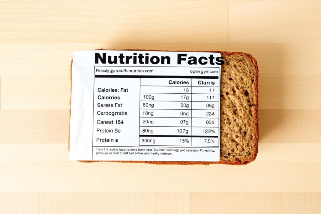 nutrition facts healthy baking