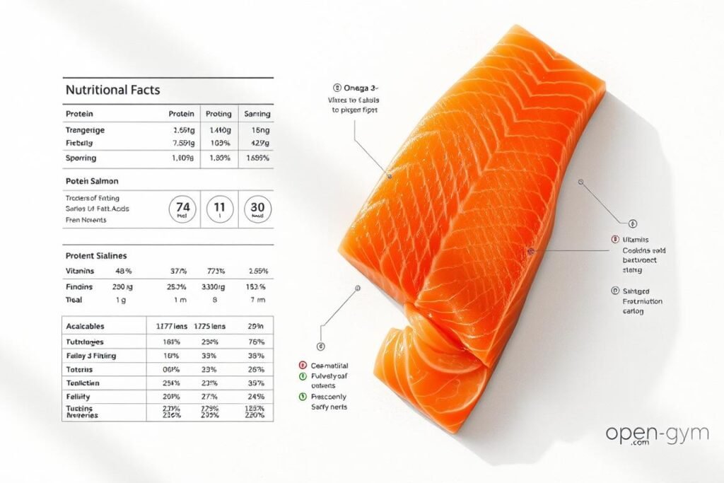 nutritional facts salmon