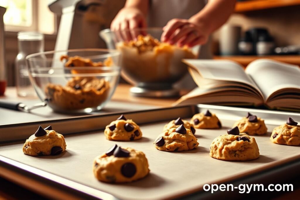 step-by-step cookie baking